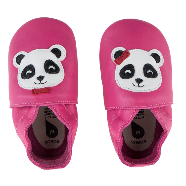 Bobux: Soft sole Pink Panda