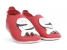 Bobux: Soft sole Red Zebra