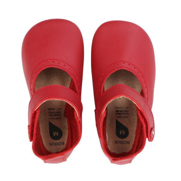 Bobux: Soft sole Red Delight