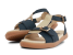 <b>Kid+ (Νο:27-33)</b><i> Hera Sandal Navy & Gold</i>