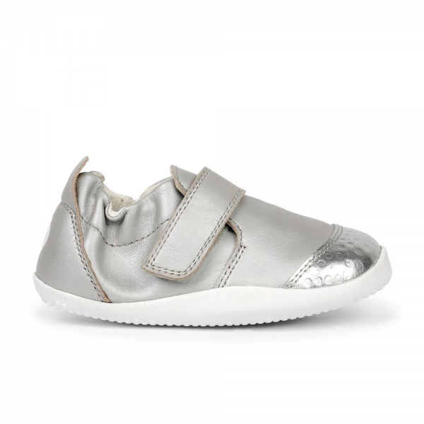 Bobux: Step up Xplorer Go Trainer Silver