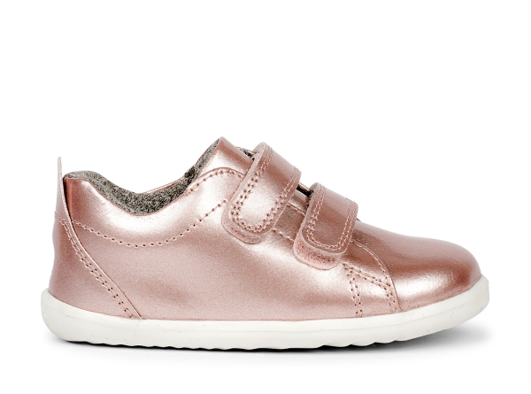 Bobux: Step up Grass Court Waterproof Rose Gold