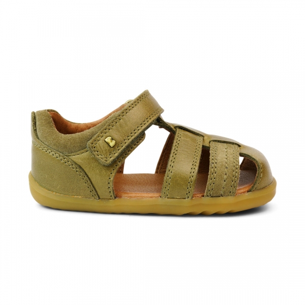 Bobux: Step up Roam Sandal Olive