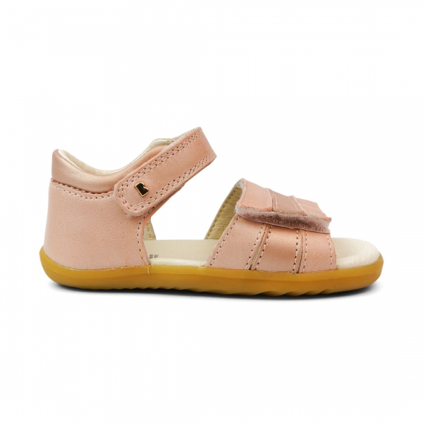 <b>Step up (Νο:18-22) </b><i> Hampton Sandal  Dusk Pearl + Rose Gold </i>