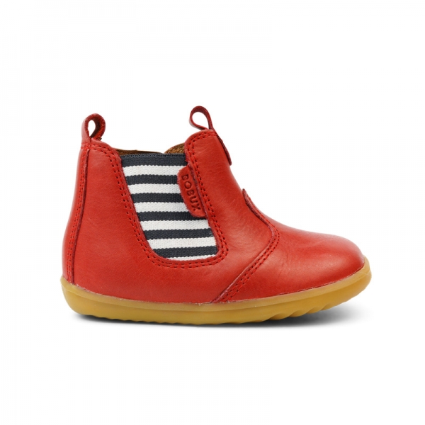 Bobux: Step up Jodhpur Boot Red Jester