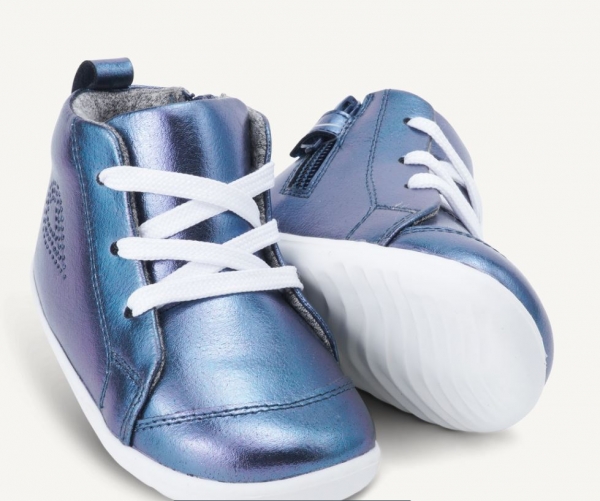 Bobux: Step Up (No. 18-22) Alley-Oop Navy Metallic