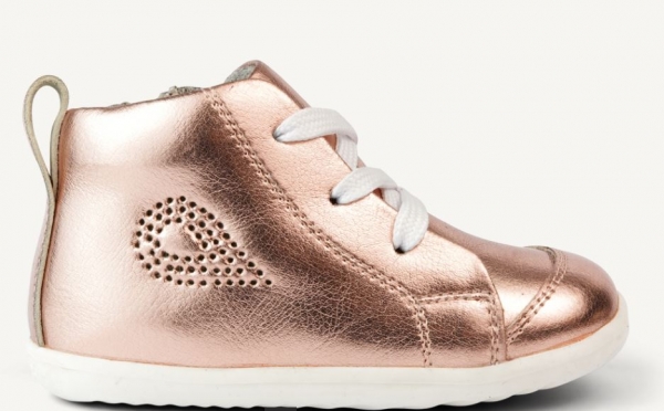 Bobux: Step Up (No. 18-22) SU Alley-Oop Rose Gold Metallic
