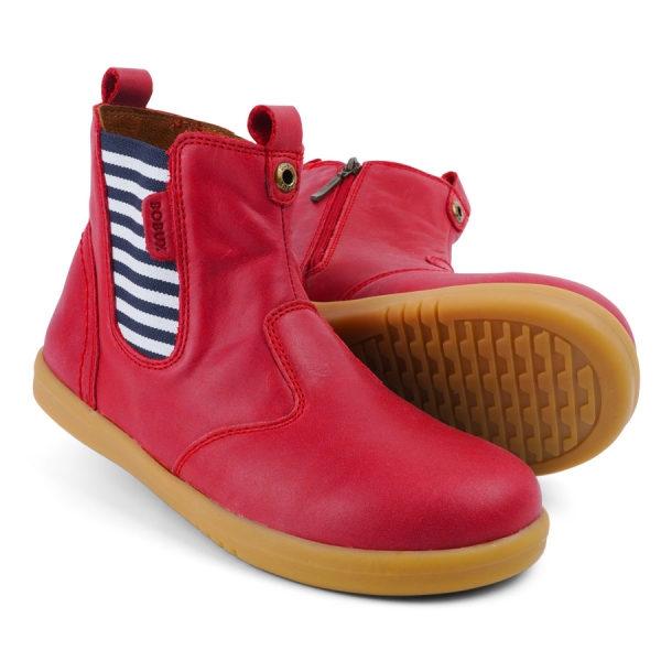 Bobux: iWalk (No: 22-26) Jodhpur Boot Red Jester