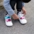 Bobux: iWalk (No: 23-26) Grass Court Switch White Rasberry
