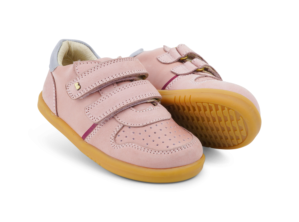 Bobux: iWalk (No: 23-26)  Riley Dusk + Silver Pearl